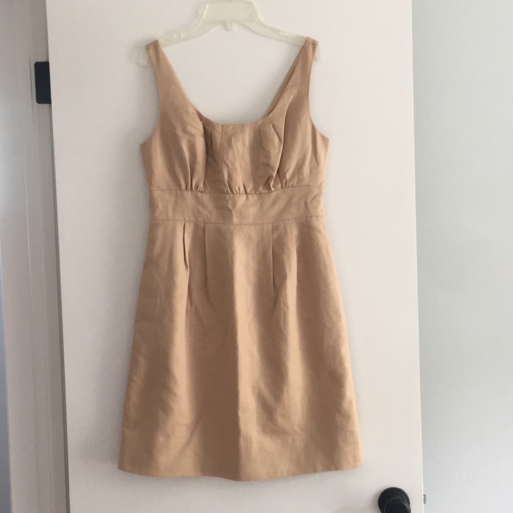JCrew Tan/Nude Dress.